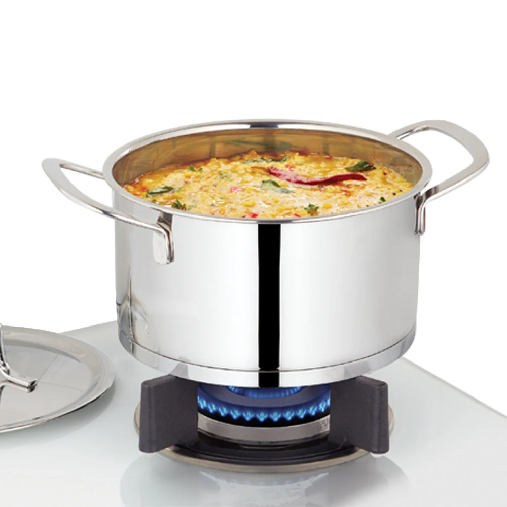 Cookfresh Stainless Steel Casserole with Lid - Image 2