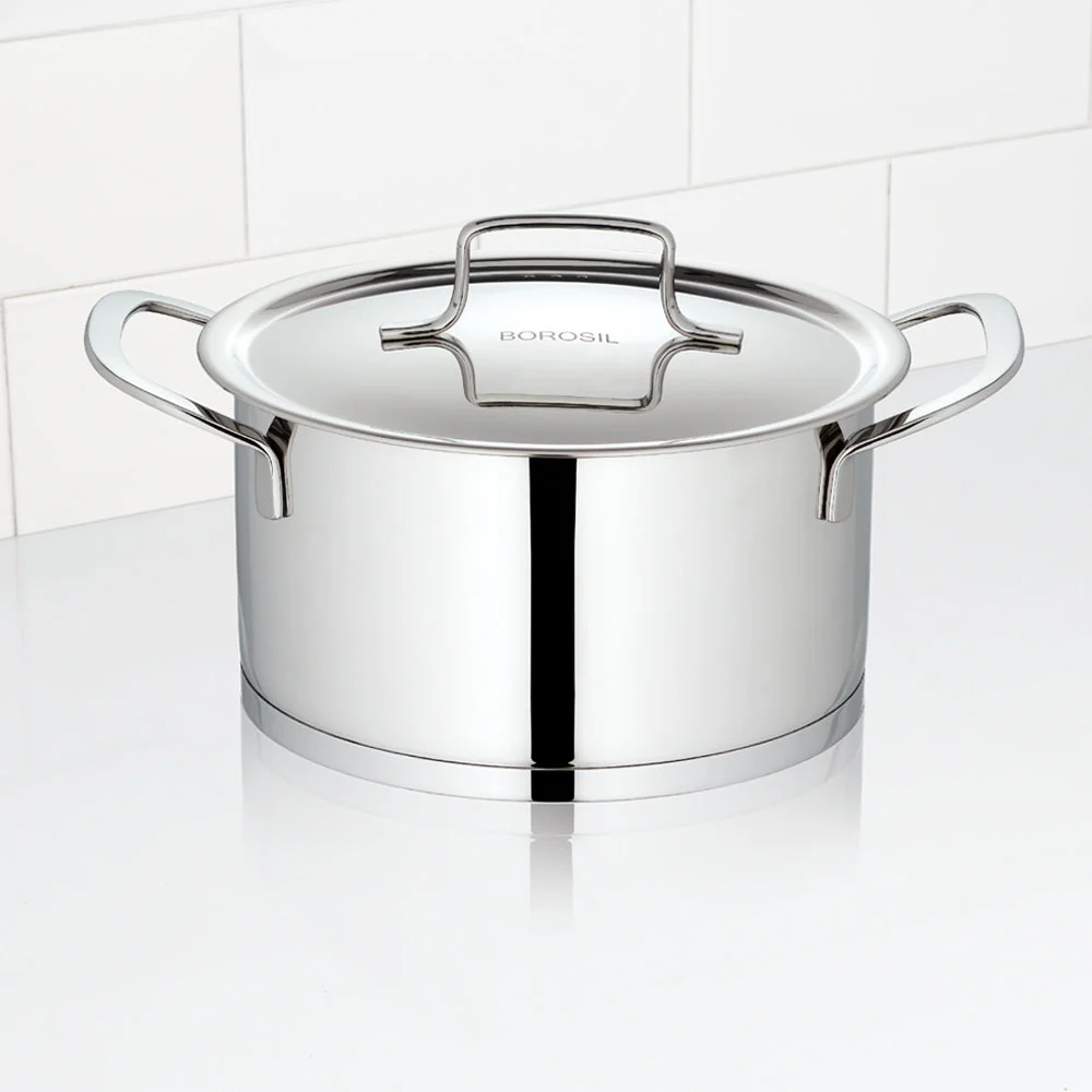 Cookfresh Stainless Steel Casserole with Lid - Image 3