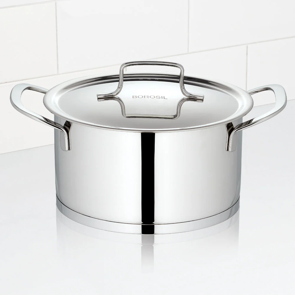 Cookfresh Stainless Steel Casserole with Lid - Image 3