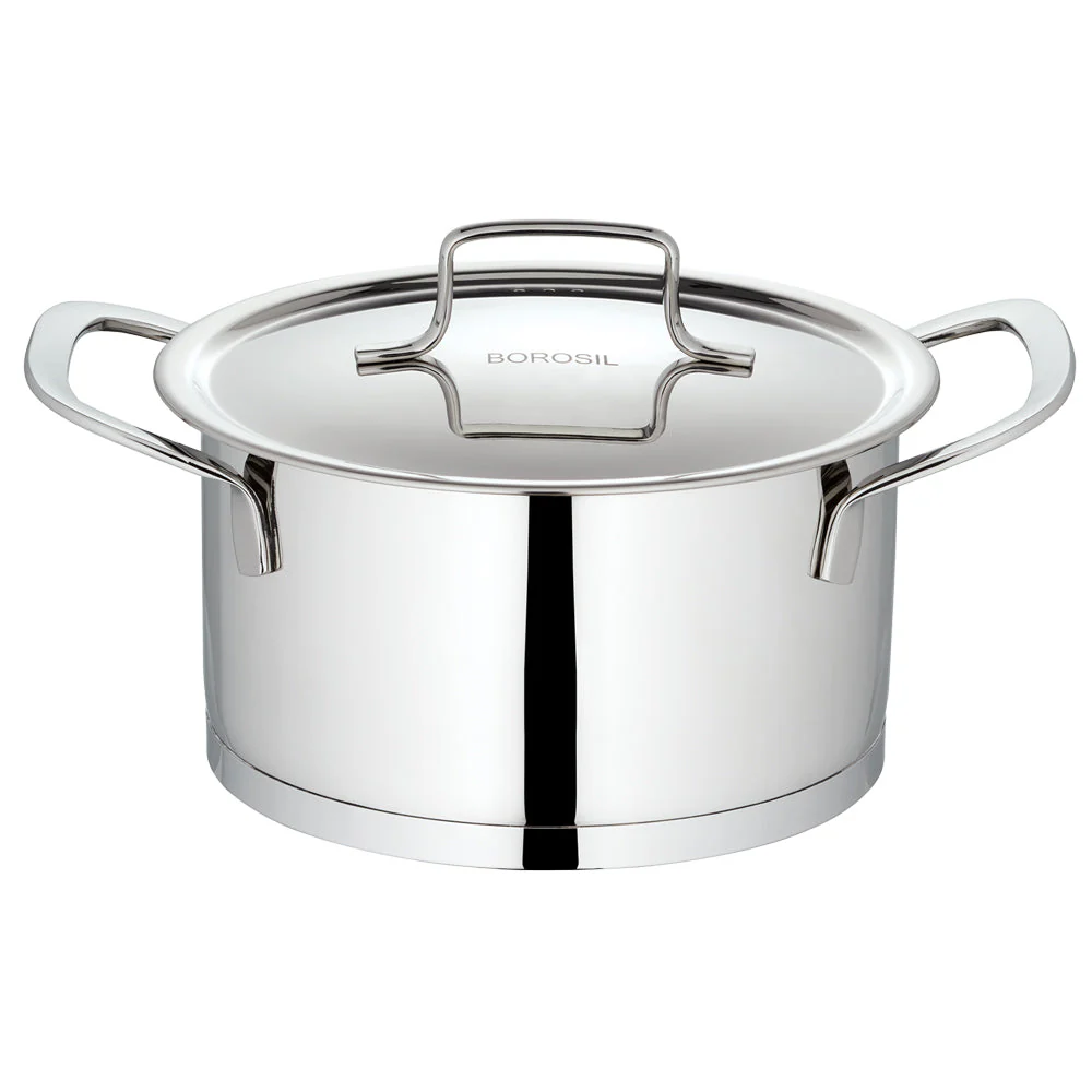 Cookfresh Stainless Steel Casserole with Lid - Image 4