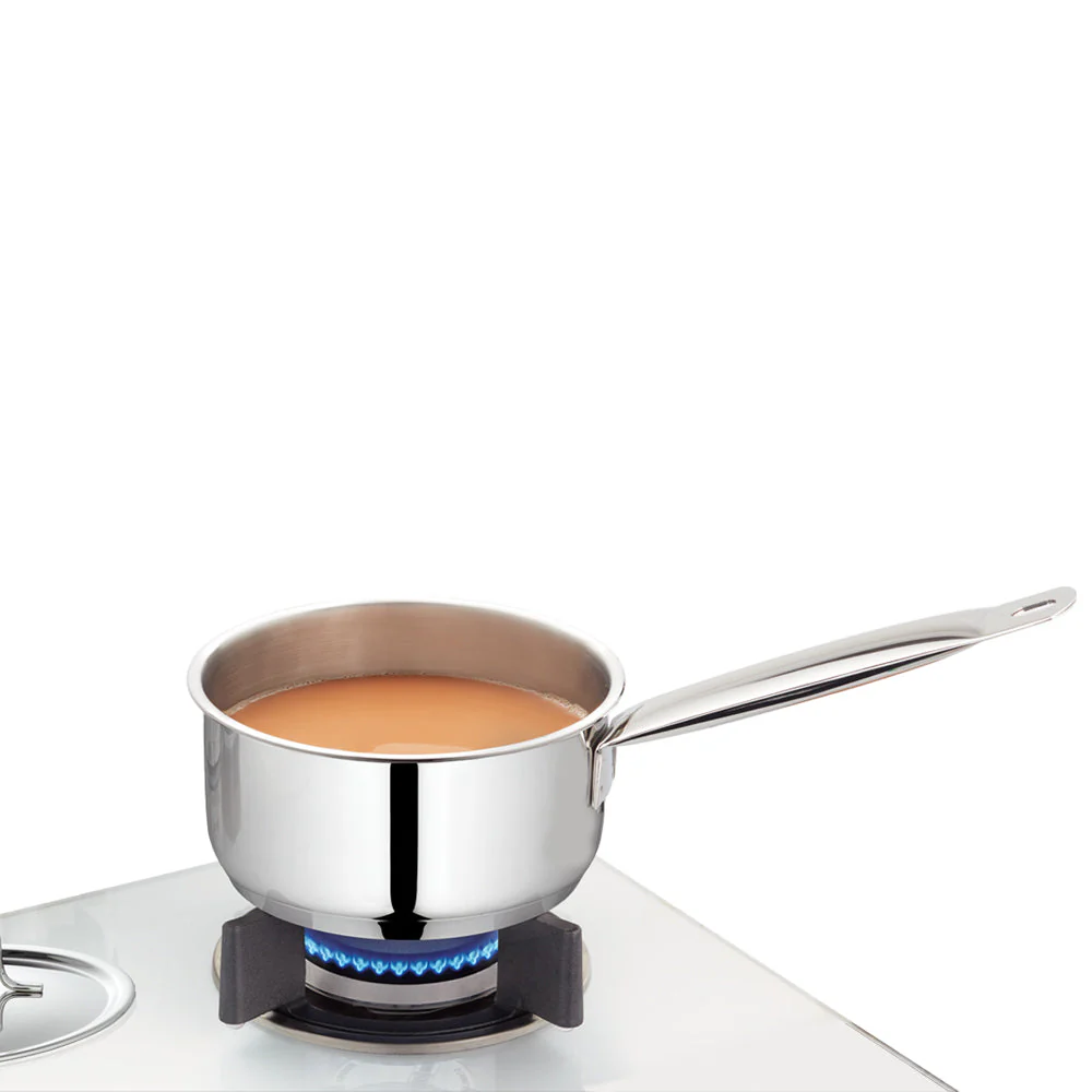 Cookfresh Stainless Steel Saucepan with Lid - Image 2
