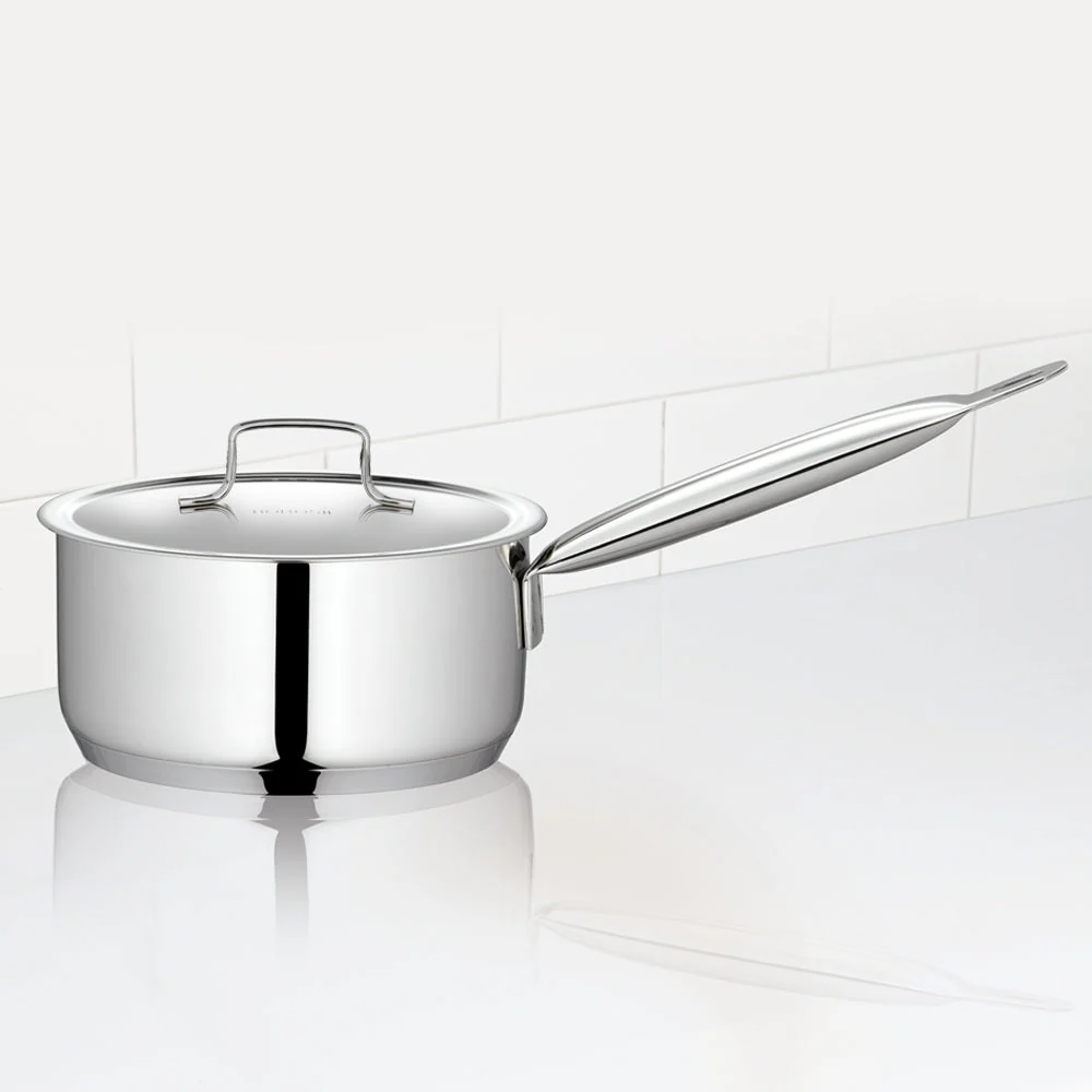 Cookfresh Stainless Steel Saucepan with Lid - Image 3