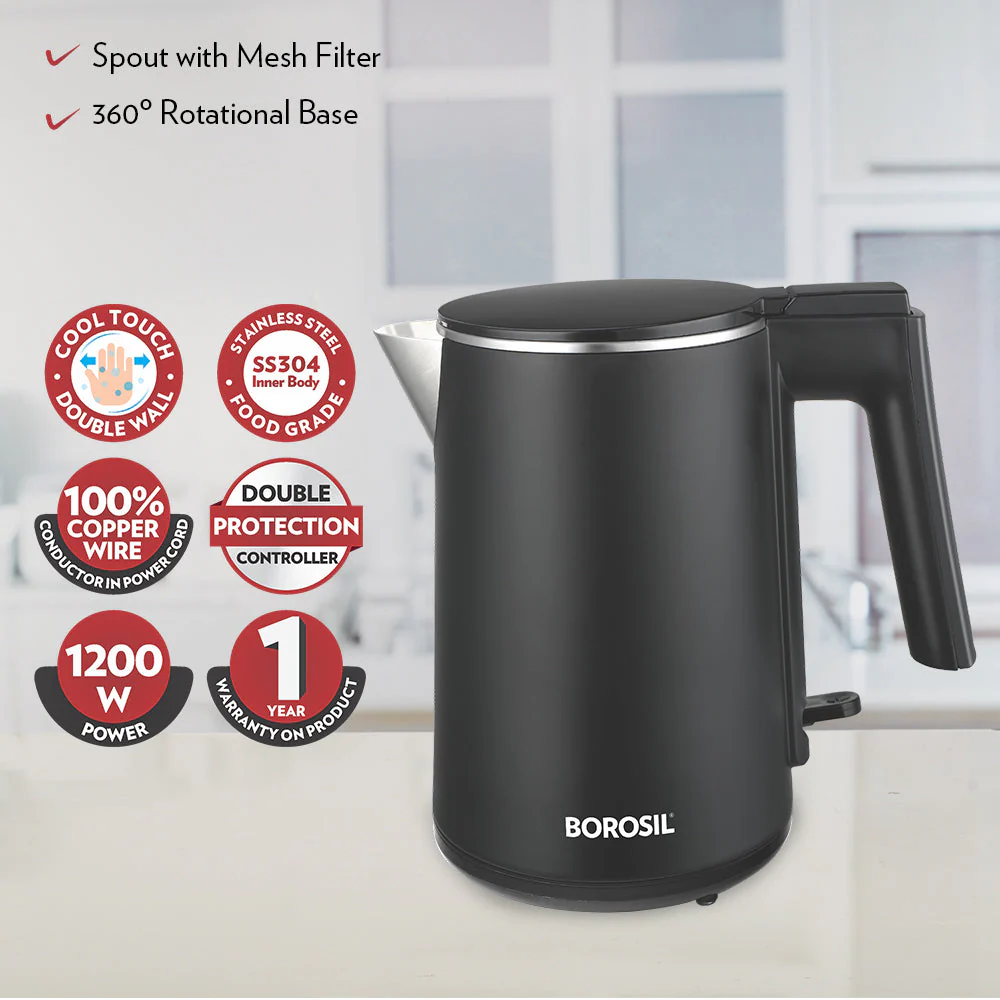 Cooltouch Stainless Steel Electric Kettle - Image 5