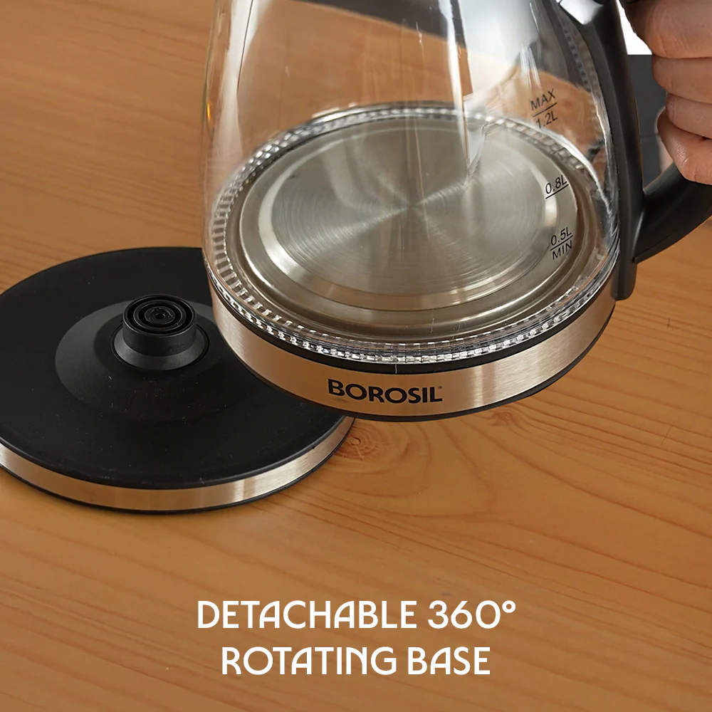 Crystal Electric Glass Kettle - Image 4
