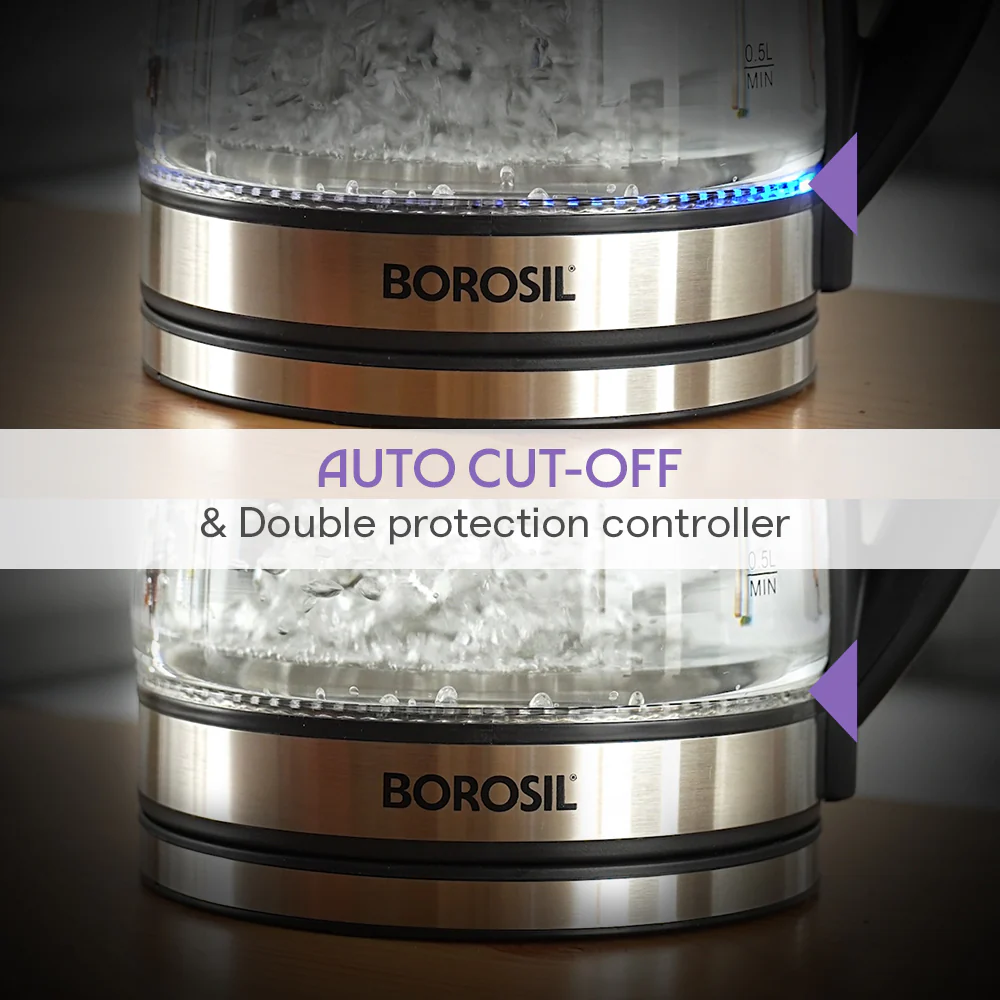 Crystal Electric Glass Kettle - Image 7