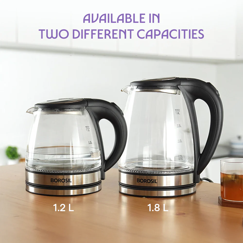 Crystal Electric Glass Kettle - Image 9