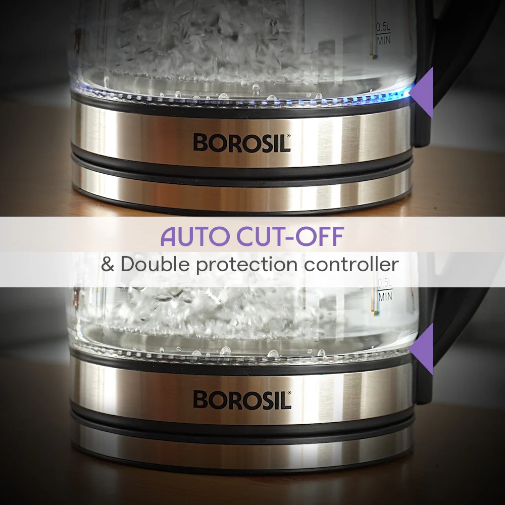 Crystal Electric Glass Kettle - Image 7