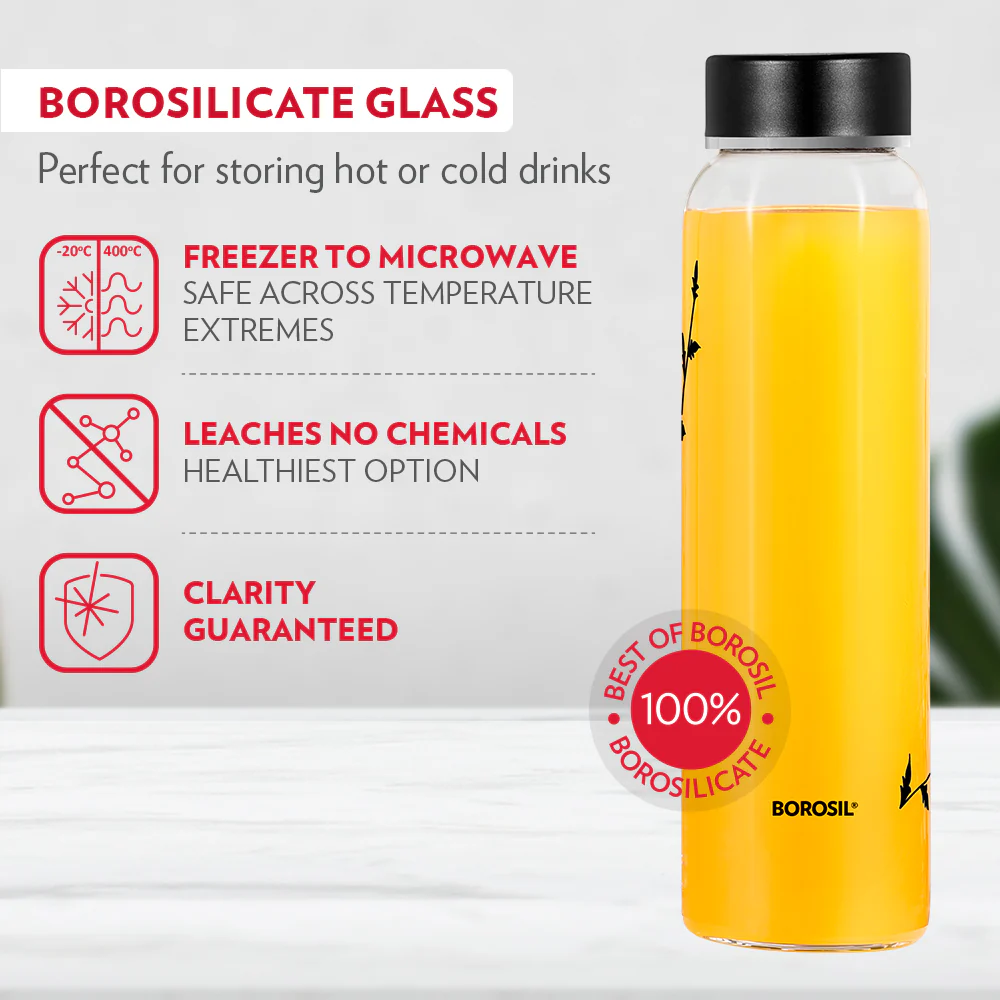 Crysto Black Krip Glass Bottle - Image 7
