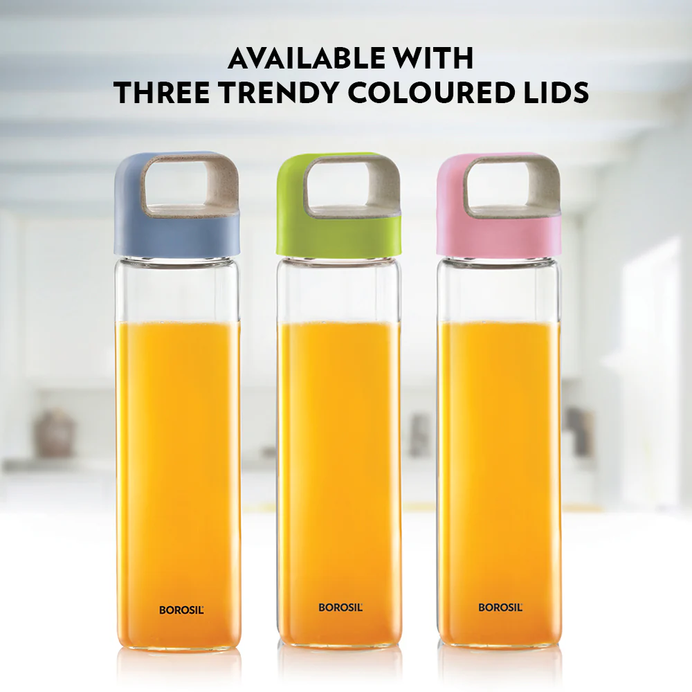 Personalised Crysto Wide Mouth Clear Glass Bottle - Image 6