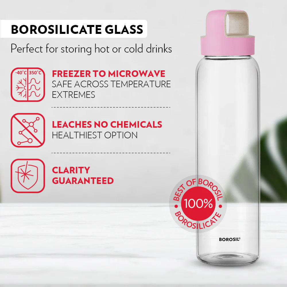 Personalised Crysto Wide Mouth Clear Glass Bottle - Image 9