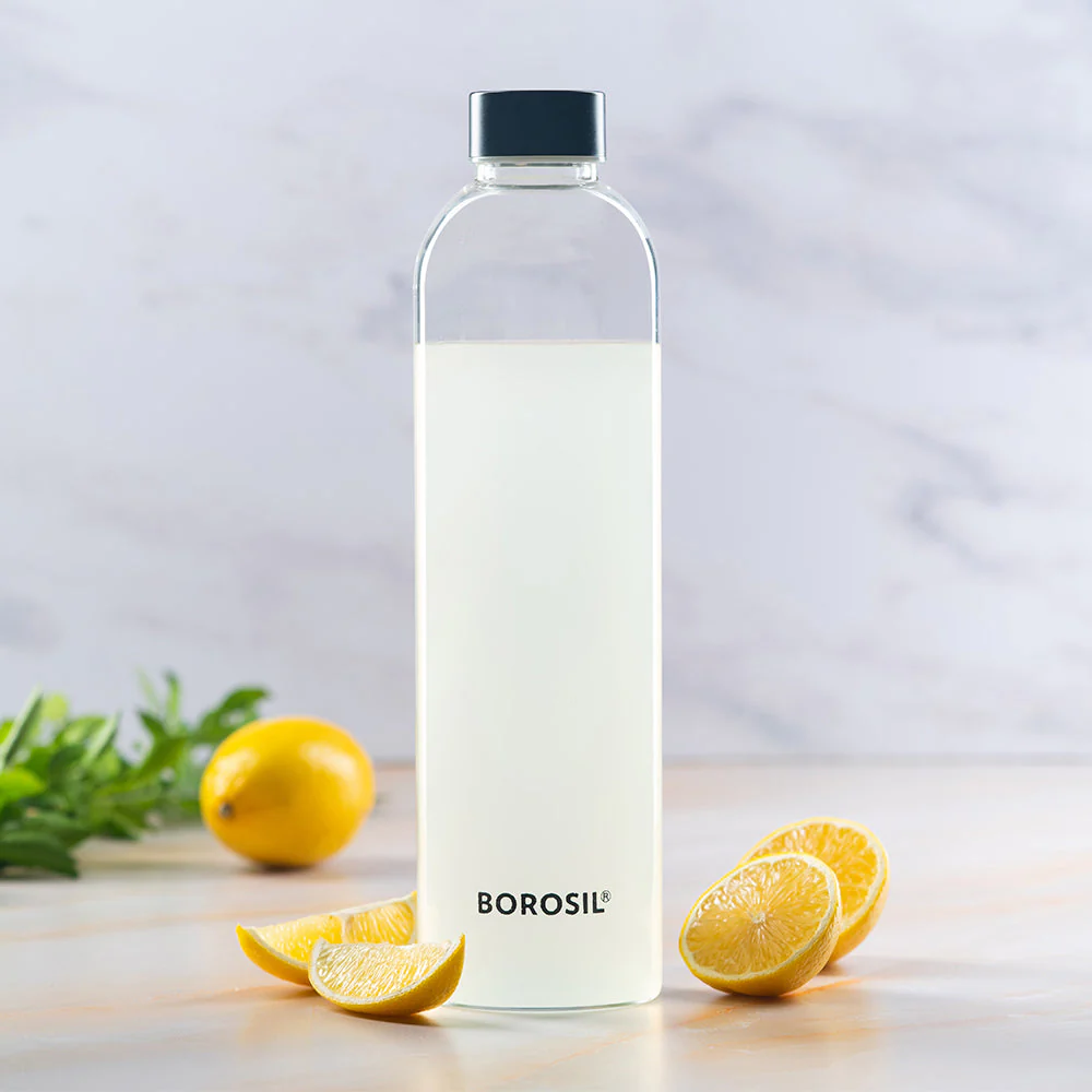 Crysto Slim Glass Bottle