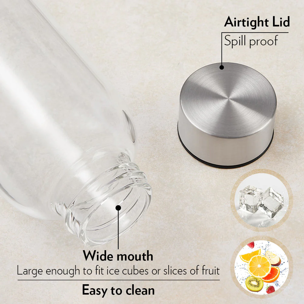 Crysto Slim Glass Bottle - Image 4