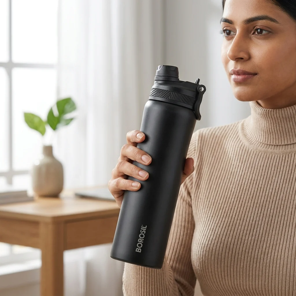 Duo Sport Stainless Steel Double Wall Bottle - Image 2