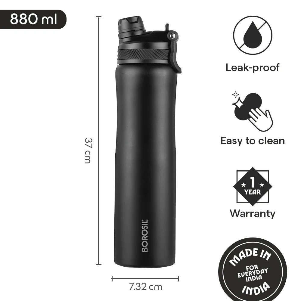 Duo Sport Stainless Steel Double Wall Bottle - Image 4
