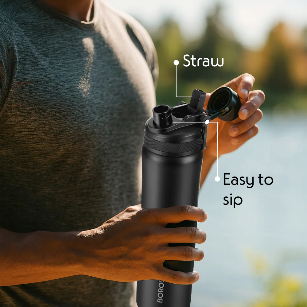 Duo Sport Stainless Steel Double Wall Bottle - Image 7