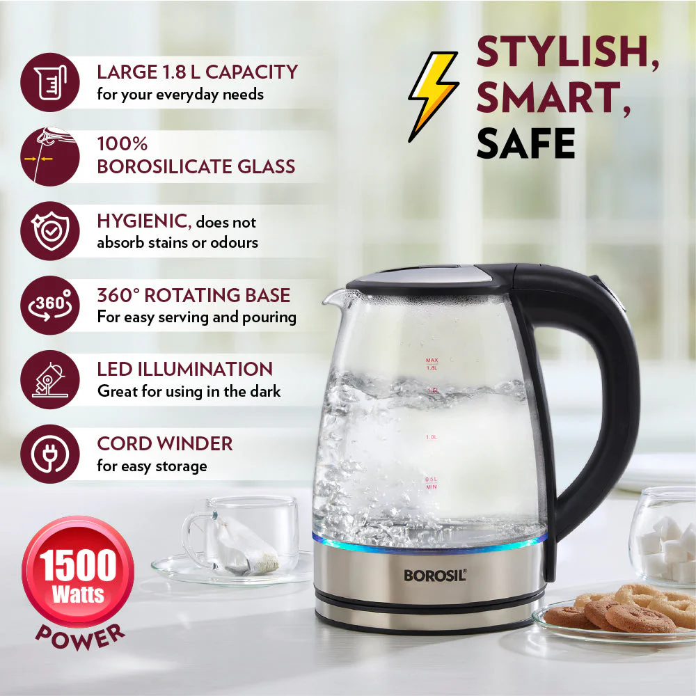 Electric Glass Kettle - Image 6