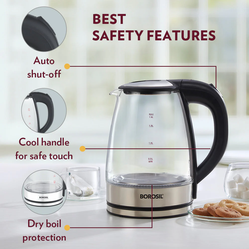 Electric Glass Kettle - Image 9