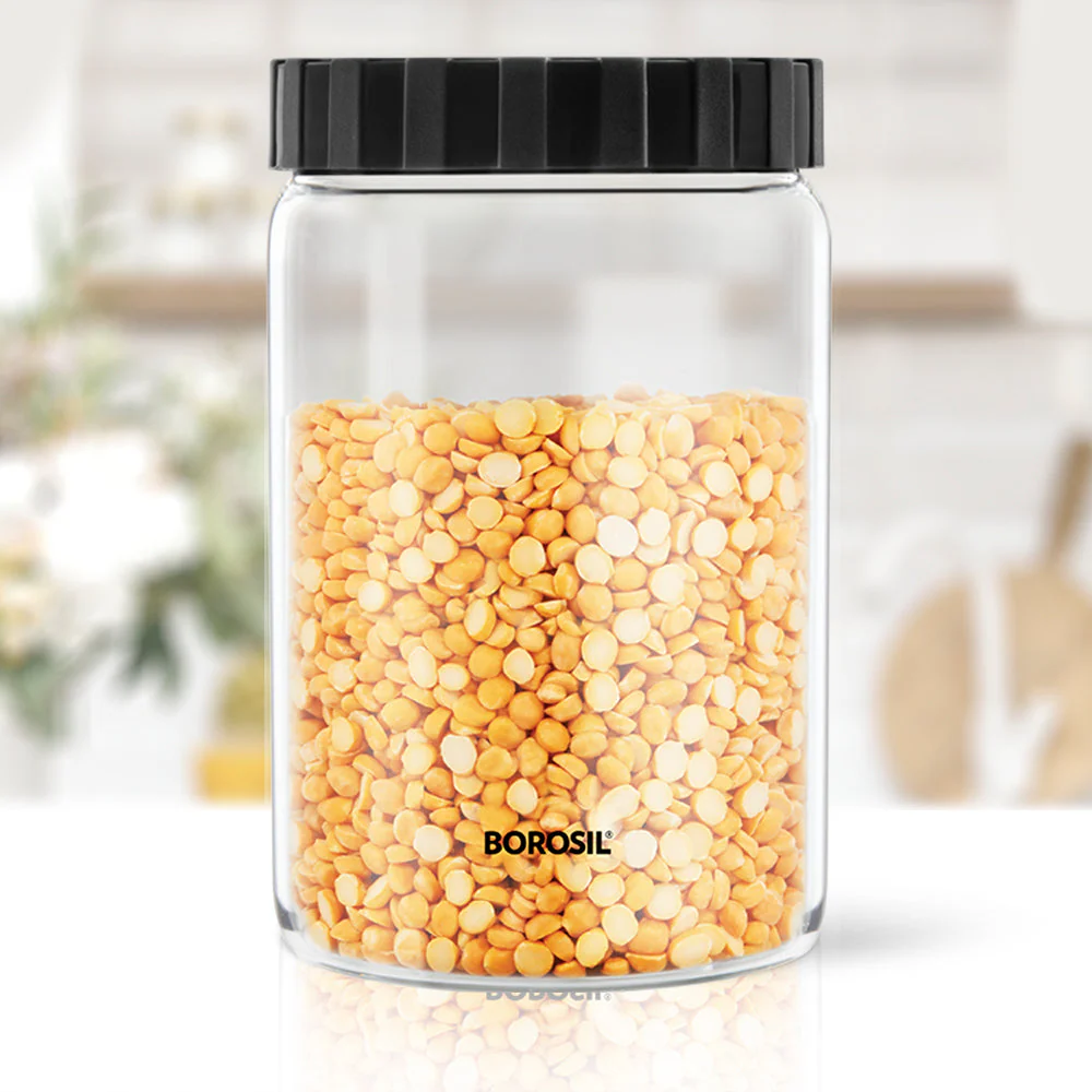 Endura Airtight Glass Jar with Black Lid - Image 10