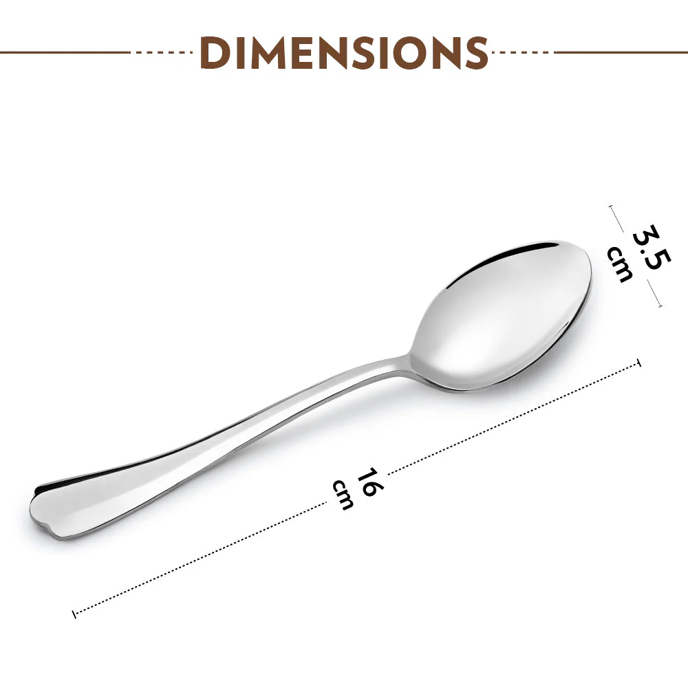 Eva Dessert Spoon Set - Image 3