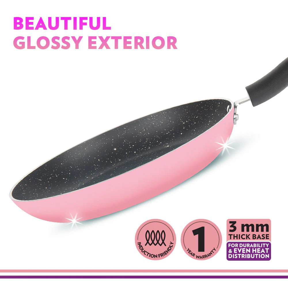 Festive Glory Cookware Set, Pink - Image 4