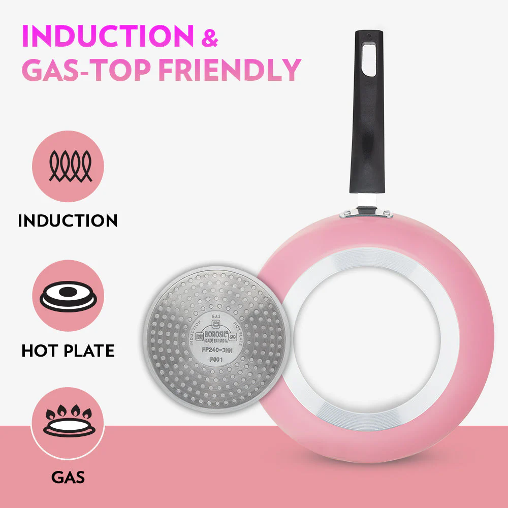 Festive Glory Cookware Set, Pink - Image 7