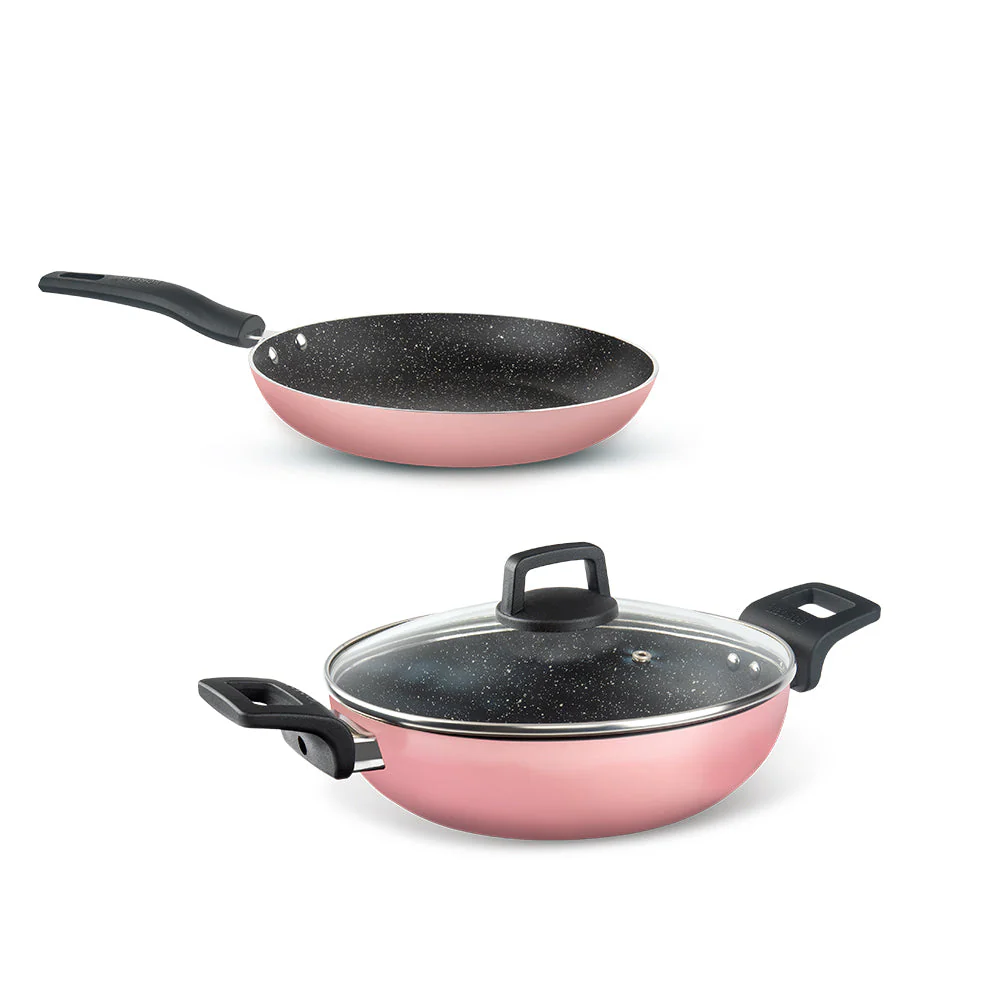Festive Glory Cookware Set, Pink - Image 2