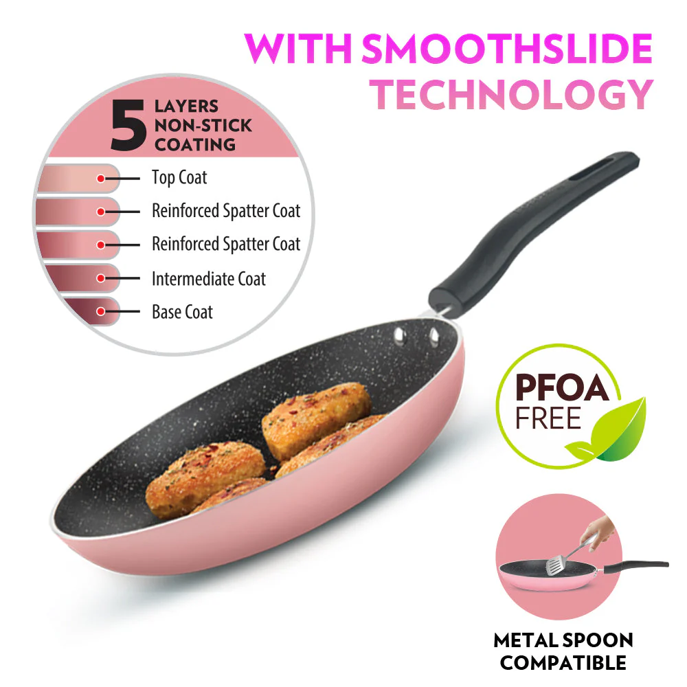 Festive Glory Cookware Set, Pink - Image 5