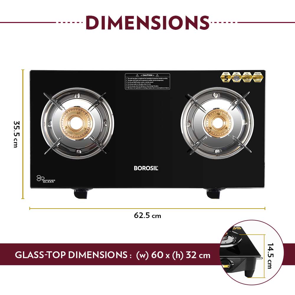 Flare Glasstop Gas stove - Image 3