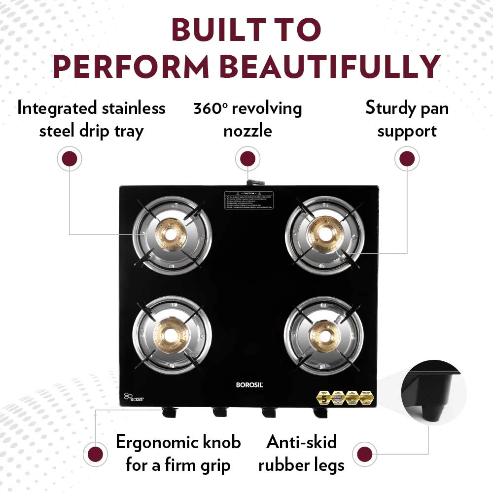 Flare Glasstop Gas stove - Image 6