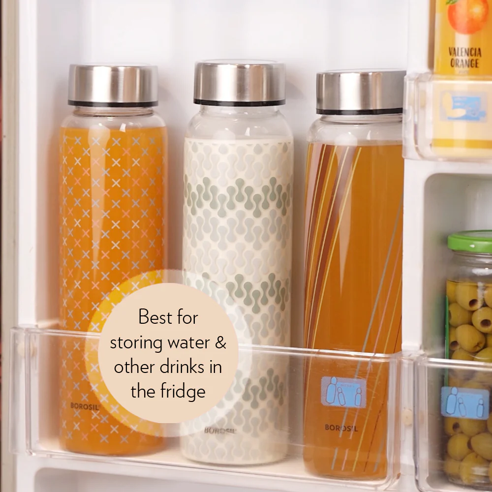 Neo Wide Mouth Glance Glass Bottle - Image 7
