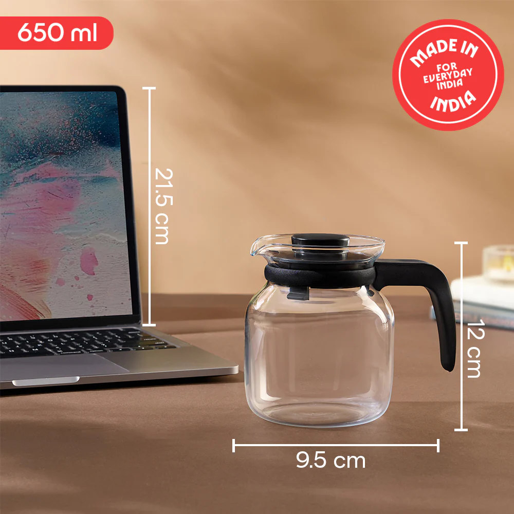 Borosil Carafe w Inbuilt Strainer - Image 3