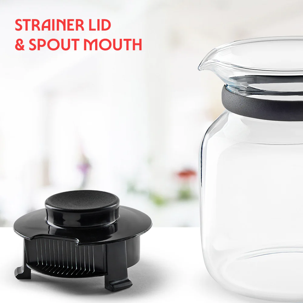 Borosil Carafe w Inbuilt Strainer - Image 5