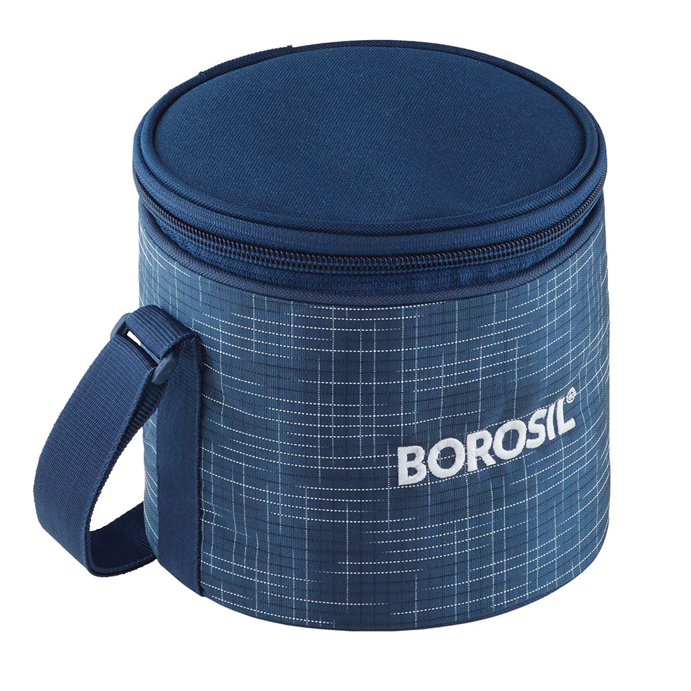 Indigo Round Glass Lunchbox - Image 3