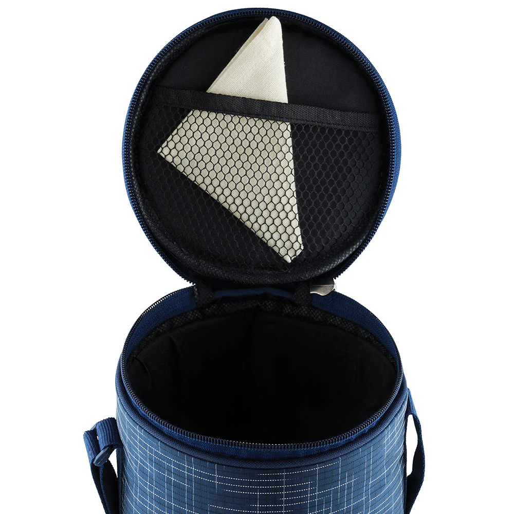 Indigo Round Glass Lunchbox - Image 6