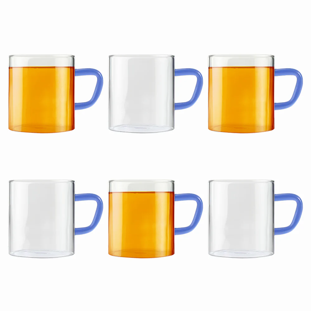 Borosil Blue Vision Classic Mug Set - Image 3