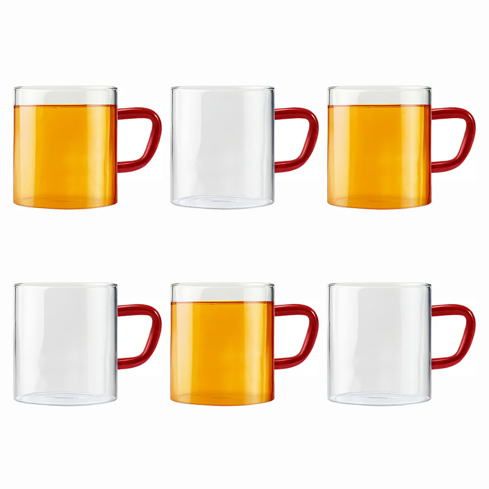 Borosil Brown Vision Classic Mug Set - Image 3