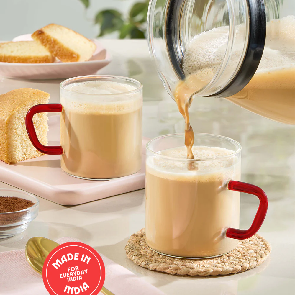 Borosil Brown Vision Classic Mug Set - Image 8