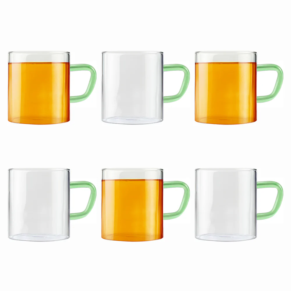 Borosil Green Vision Classic Mug Set - Image 3
