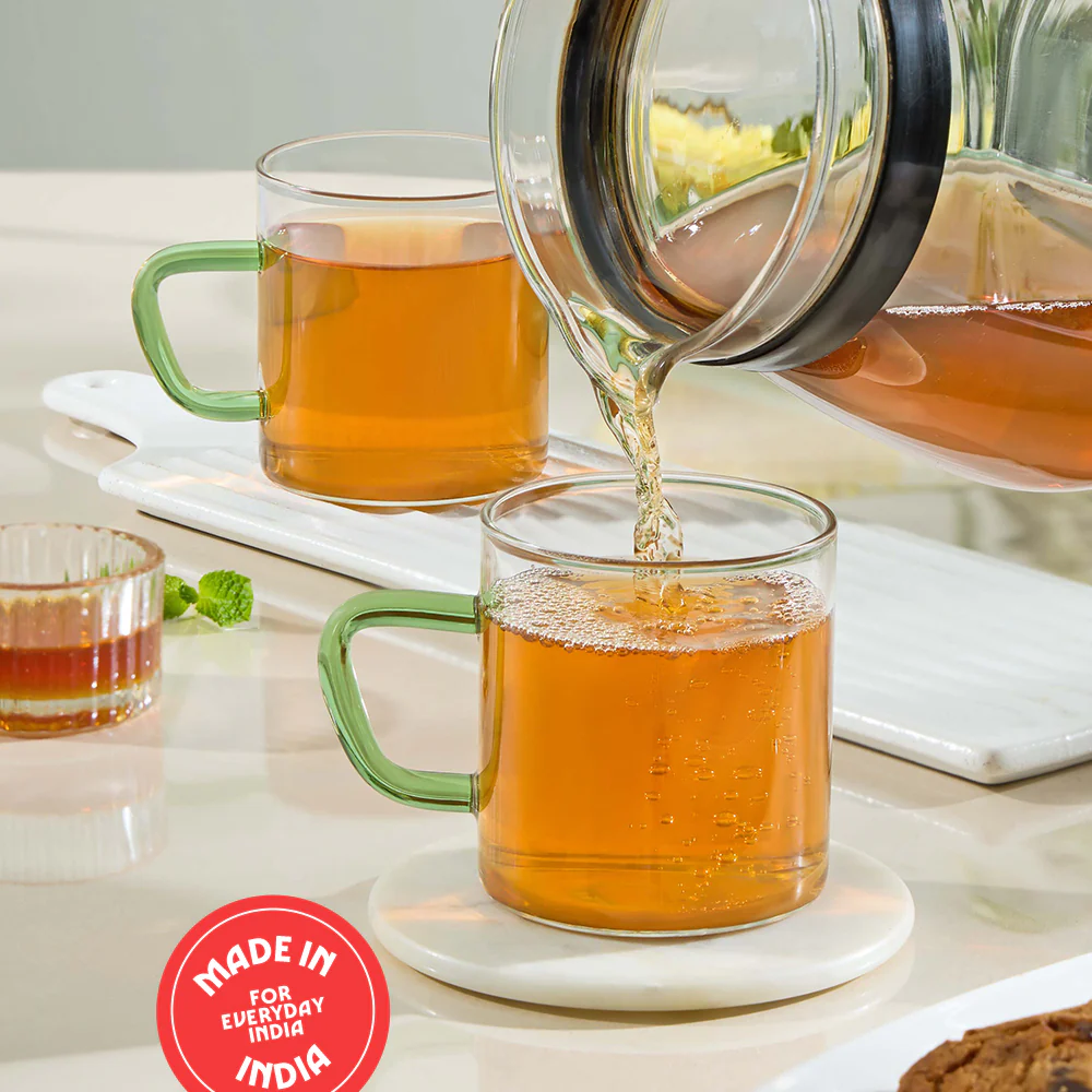 Borosil Green Vision Classic Mug Set - Image 7