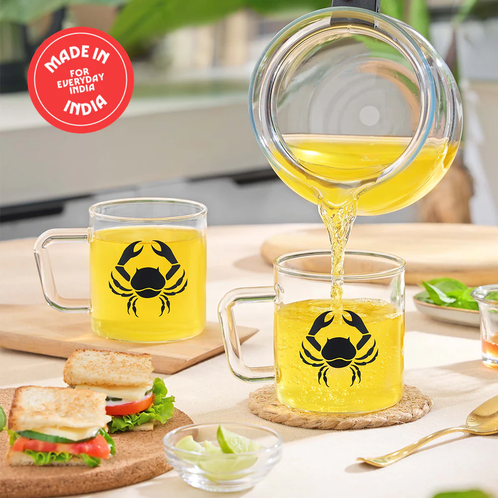 Borosil Zodiac Classic Mug, Cancer - Image 9