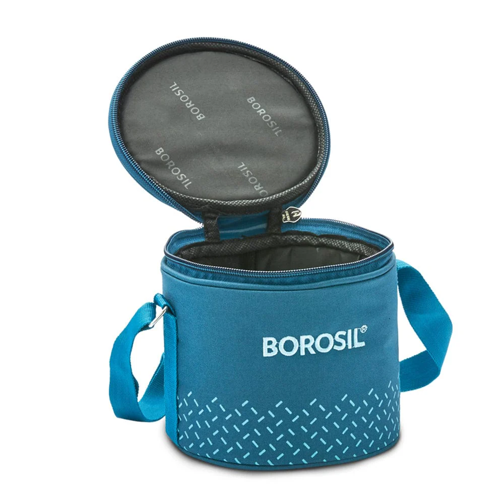 Teal Round Glass Lunchbox - Image 5