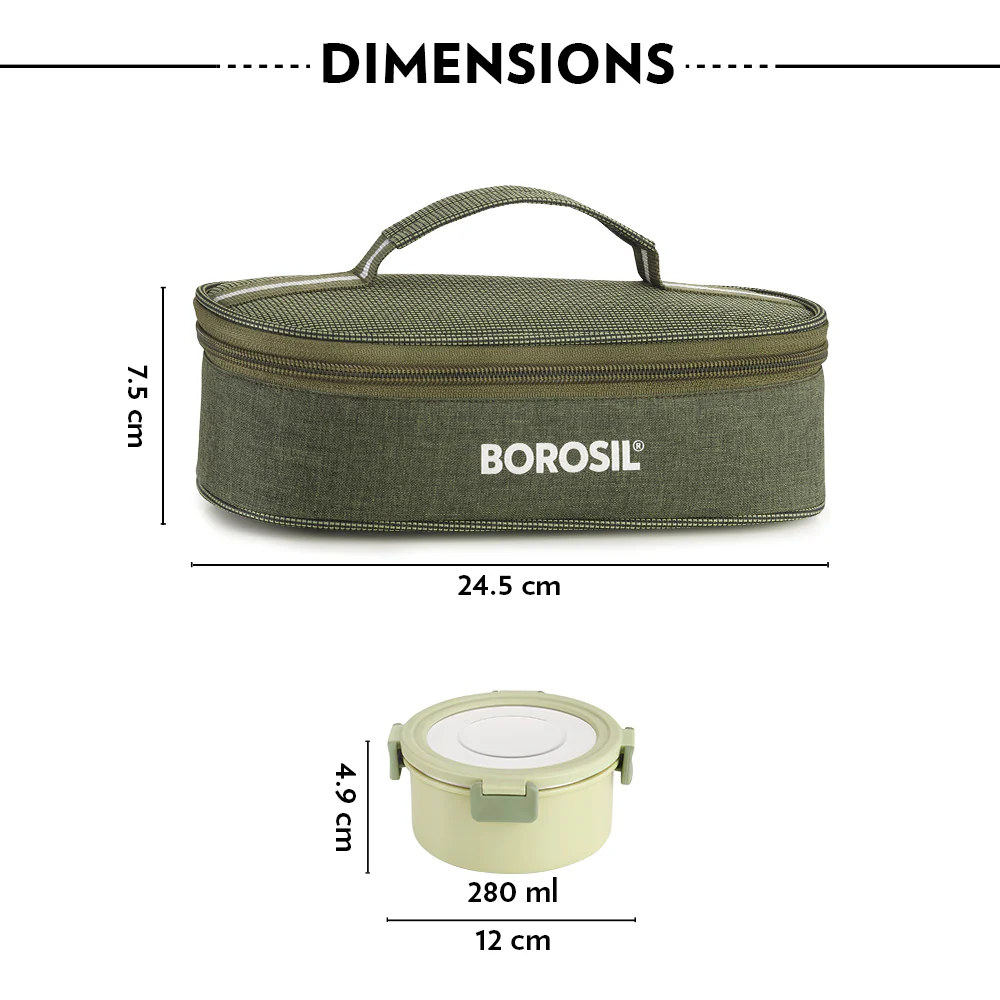 Glory Round Green Lunchbox - Image 4