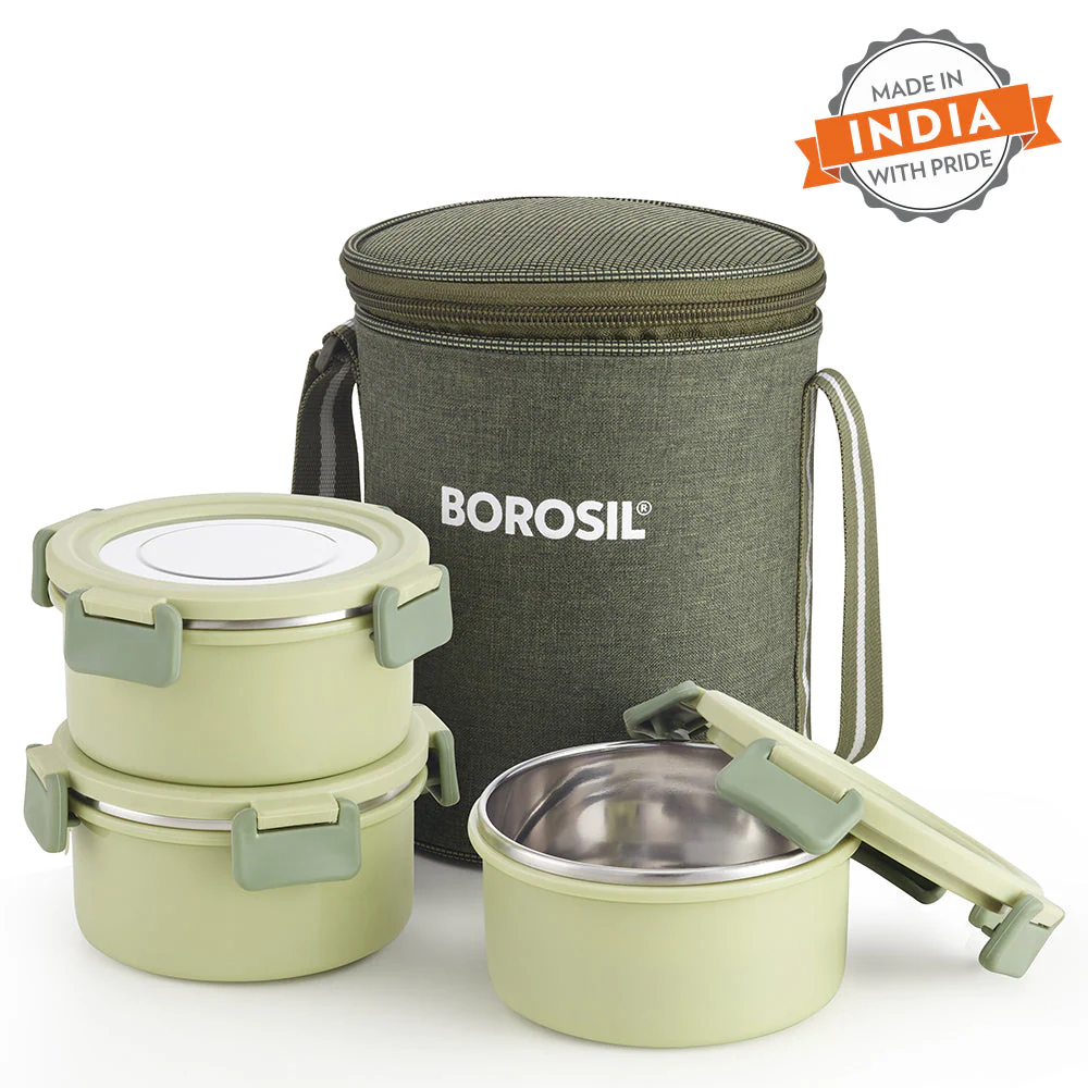 Glory Round Lunchbox, Green - Image 3