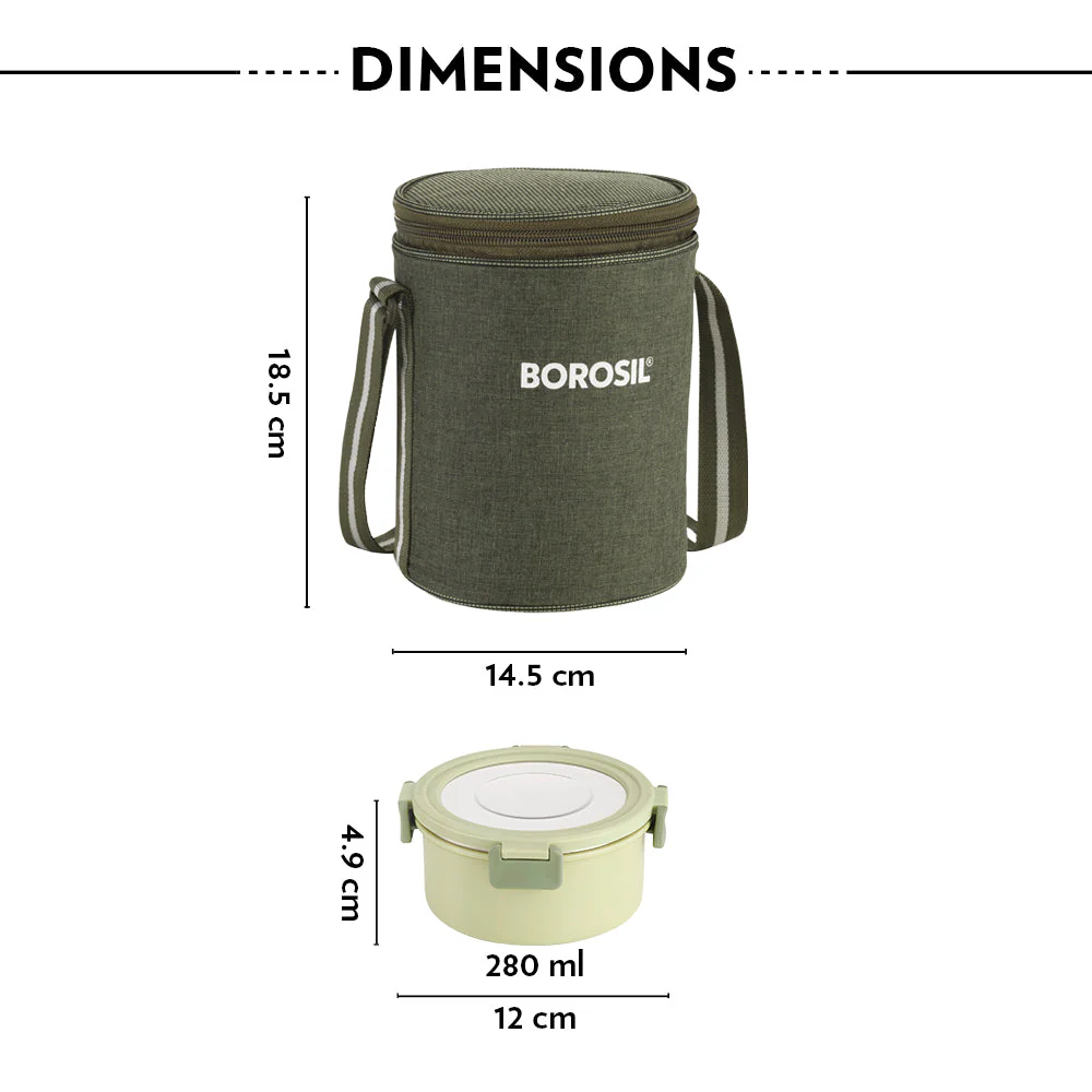 Glory Round Lunchbox, Green - Image 4