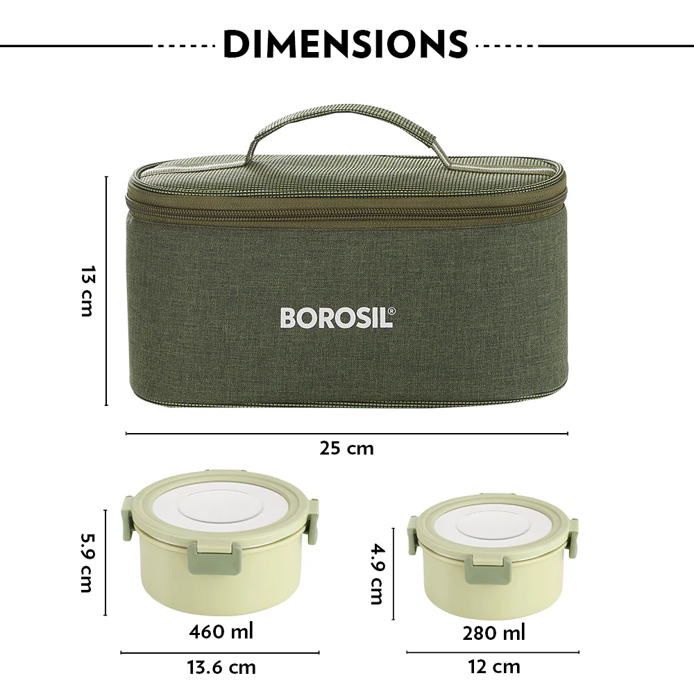 Glory Round Lunchbox, Green - Image 4