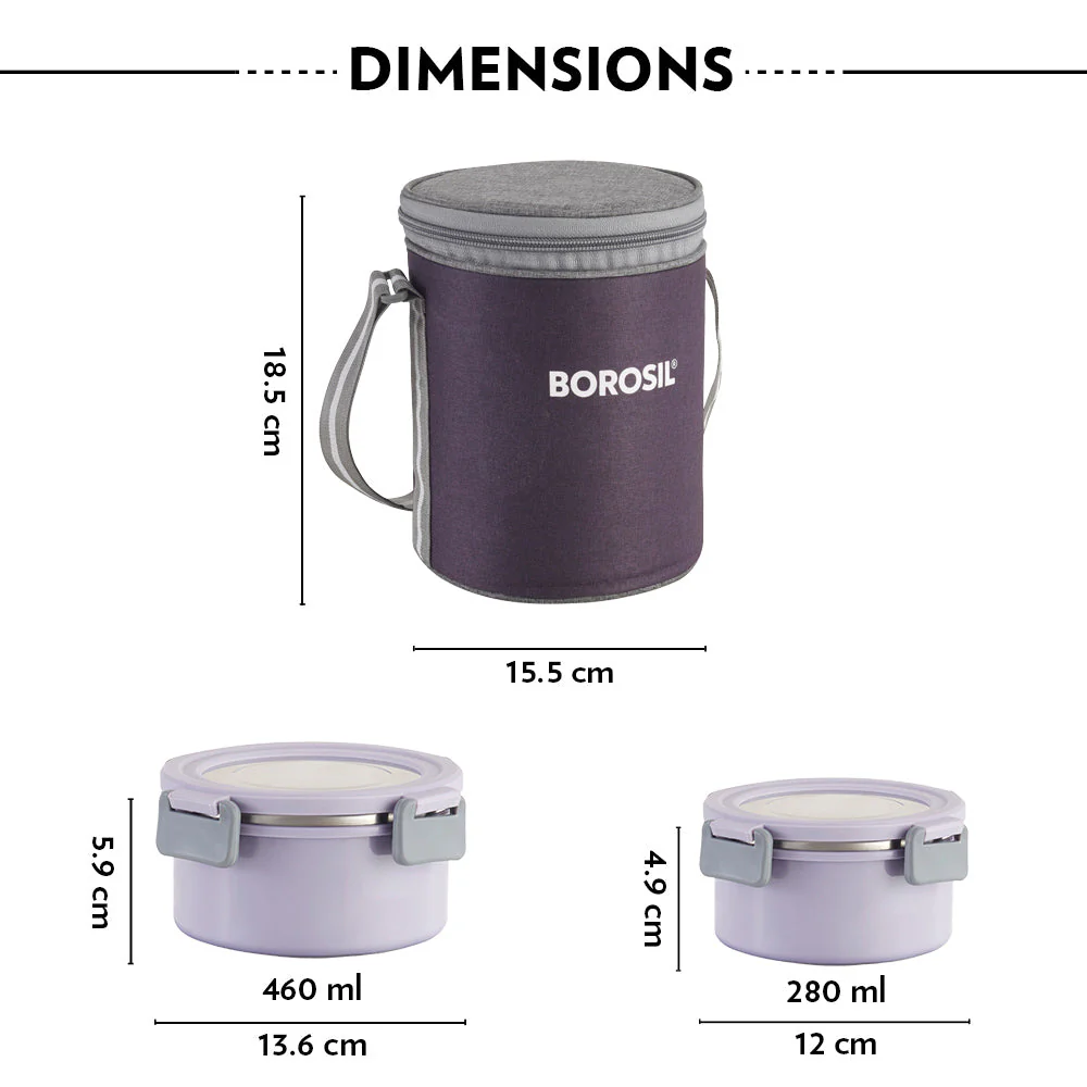 Glory Round Lavender Lunchbox - Image 4