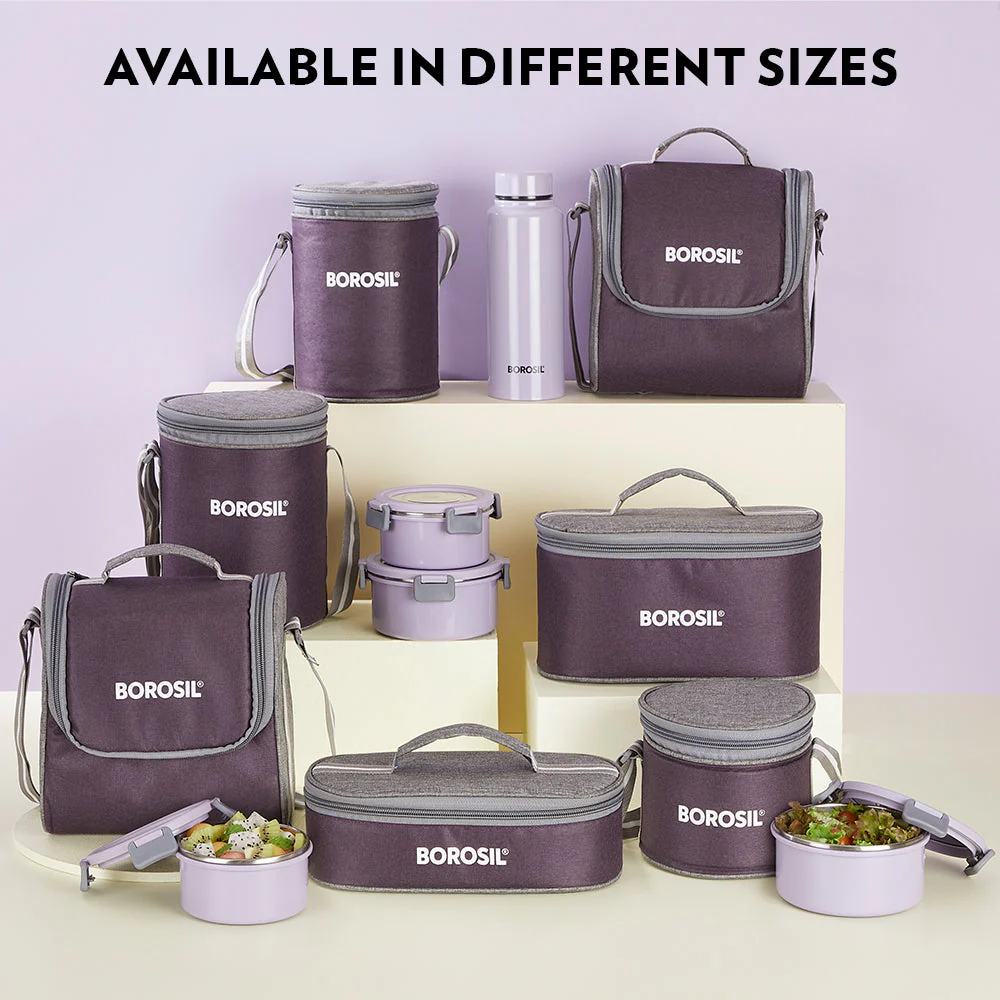 Glory Round Lunchbox, Lavender - Image 11