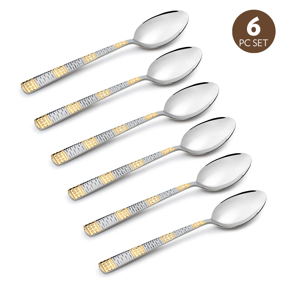 Gold Dessert Spoon Set - Image 3