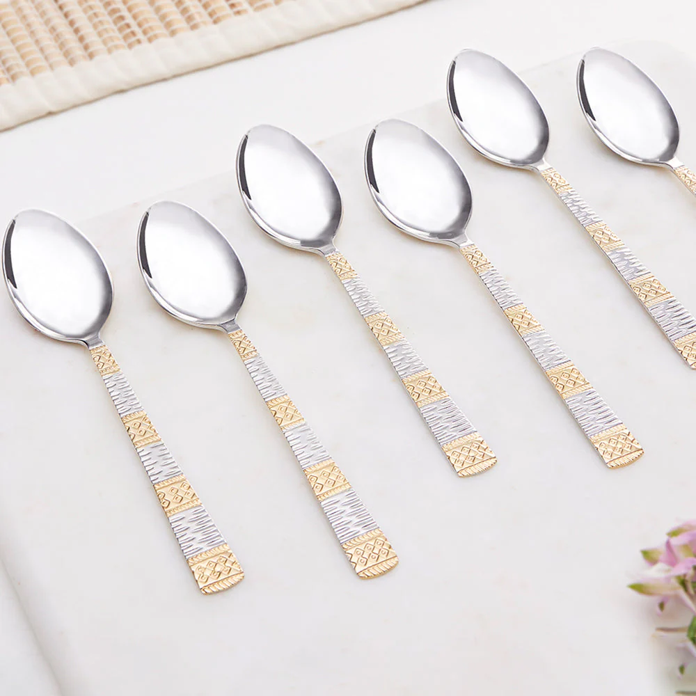 Gold Tea Spoon Set - Image 7