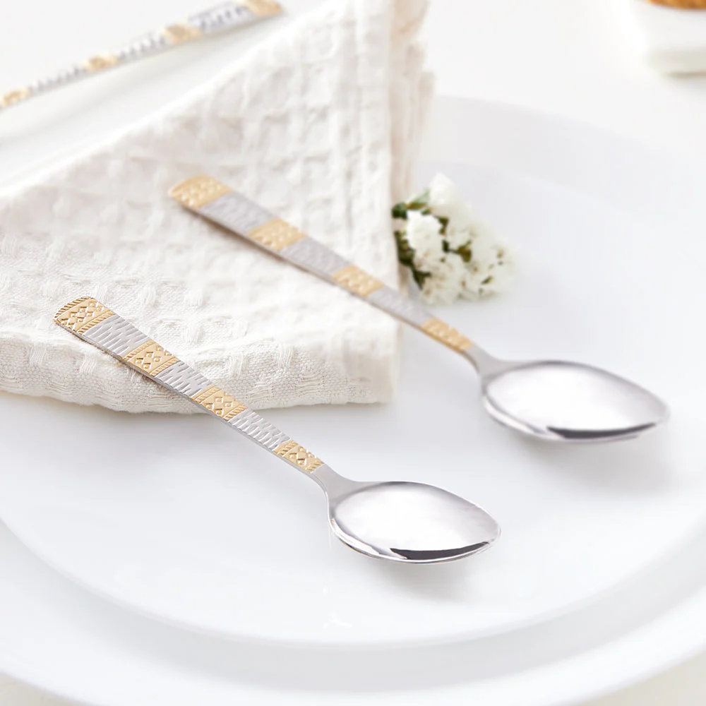 Gold Tea Spoon Set - Image 8
